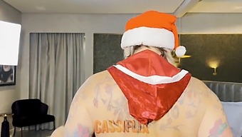 Mrs. Claus Pleases A Well-Behaved Boy With Her Attractive Rear End! Stream It On Cassiflix!