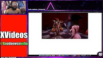 Watch A Busty Queen Get Fucked In This Online Game