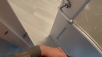 Watch As A Babe Stepsister Jerks Off And Brings Herself To Orgasm With Her Tongue