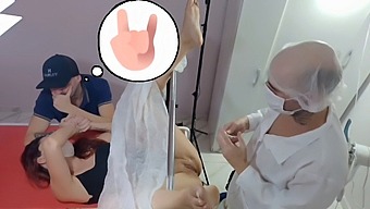 A Husband And Wife Undergo A Proctology Exam And The Doctor Gets Fortunate