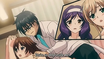 Hentai Porn Video Featuring A Hardcore Foursome With Big Boobs And Big Cocks