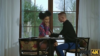 Teen Babe With Natural Tits Enjoys Rimjob In High Definition