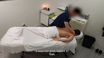Emma'S Return: A Busty Milf With Curves Seeks Massage Therapist'S Attention Again!