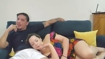 Aroused Watching A Steamy Movie With My Mother-In-Law'S Sheer Attire